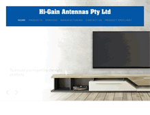 Tablet Screenshot of higainantennas.com.au